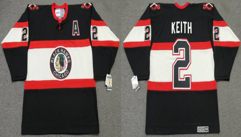 2019 Men Chicago Blackhawks #2 Keith CCM NHL jerseys